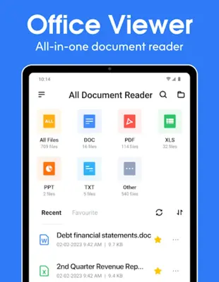 Document Reader PDF, Word Doc android App screenshot 12