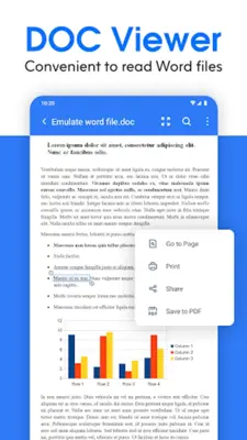 Document Reader PDF, Word Doc android App screenshot 18