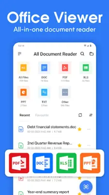 Document Reader PDF, Word Doc android App screenshot 20